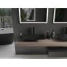 Mexen Esper opbouw wastafel van composiet 60 x 38 cm, zwart - 23036071
