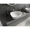 Mexen Ono opbouw waskom van composiet 51 x 39 cm, wit - 23045101