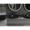 Mexen Ono inbouw wastafel van composiet 51 x 39 cm, zwart - 23045171