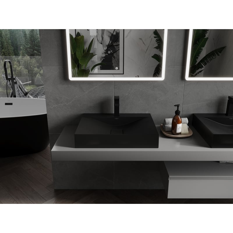 Mexen Poli konglomeraadist 1/O must pealisvalamu 60 x 48 cm - 23026071