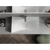 Mexen Poli lavabo à poser en composite 1/O 80 x 48 cm, blanc - 23028001