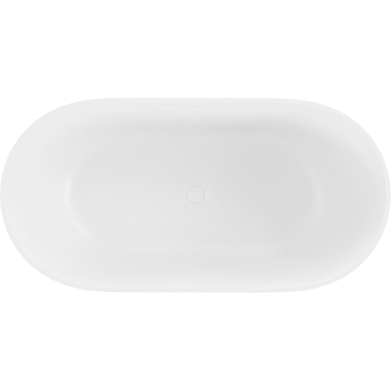 Mexen Rimini baignoire autoportante en composite 150 x 75 cm, blanc mat - 57241507500