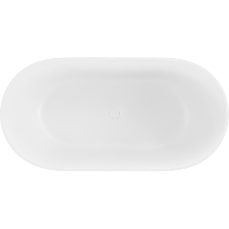 Mexen Rimini vrijstaand bad van conglomeraten 150 x 75 cm, mat wit - 57241507500