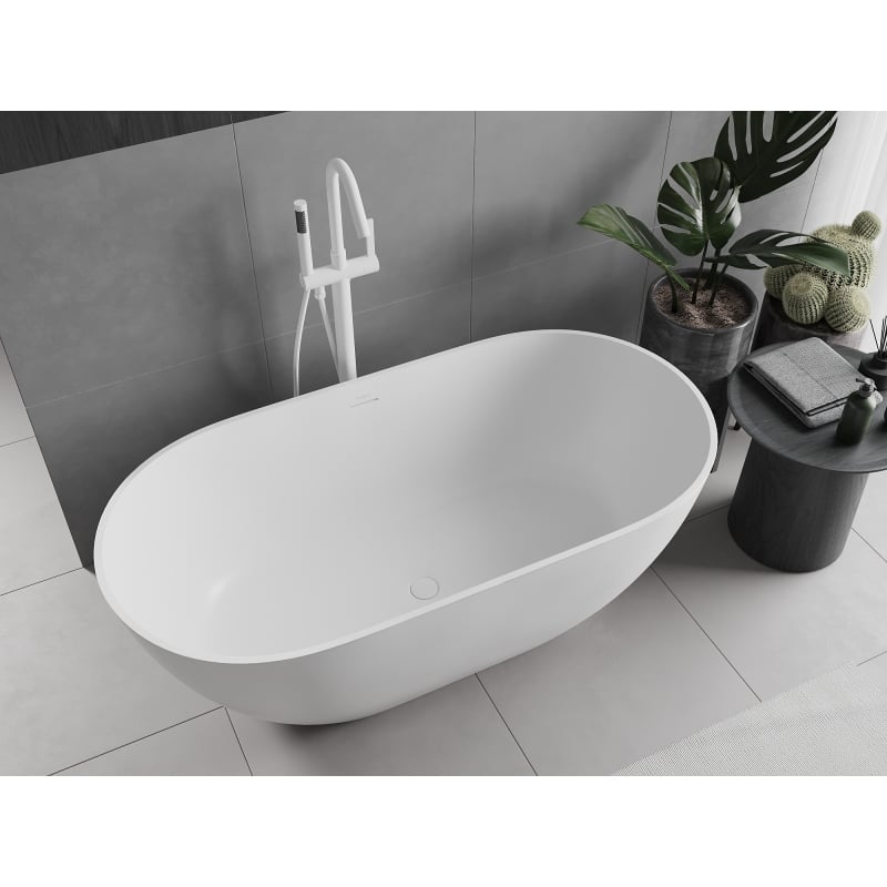 Mexen Rimini baignoire autoportante en composite 150 x 75 cm, blanc mat - 57241507500