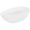 Mexen Palermo Freistehende Badewanne aus Konglomerat 150 x 78 cm, weiß matt - 57211507800