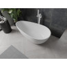 Mexen Palermo baignoire îlot en conglomérat 150 x 78 cm, blanc mat - 57211507800