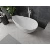 Mexen Palermo vasca da bagno freestanding in conglomerato 150 x 78 cm, bianco opaco - 57211507800