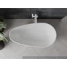 Mexen Palermo vasca da bagno freestanding in conglomerato 150 x 78 cm, bianco opaco - 57211507800