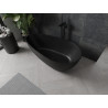 Mexen Palermo vabalt seisev vann konglomeraadist 150 x 78 cm, must matt - 57211507870