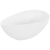 Mexen Parma freestanding bathtub made of conglomerate 160 x 95 cm, white matte - 57231609500