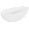Mexen Bari banheira independente de conglomerado 165 x 75 cm, branco mate - 57221657500
