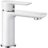 Mexen Alfa valamusegisti, valge/kroom - 745700-02