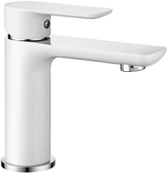 Mexen Alfa rubinetto lavabo, bianco/cromo - 745700-02