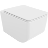 Mexen Vera inodoro Rimless con asiento de cierre suave slim, duroplast, blanco - 30164000