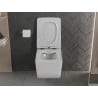 Mexen Vera WC-Schüssel Rimless mit absenkbarem Slim-Deckel, Duroplast, weiß - 30164000