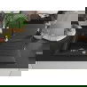 Mexen Cesar einteiliger Granitspülbecken mit Abtropffläche und Küchenarmatur Savita, schwarz/silber metallic - 6514-73-672601-7?