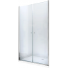 Mexen Texas drzwi prysznicowe uchylne 80 cm, transparent, chrom - 880-080-000-01-00