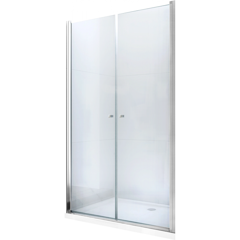 Mexen Texas porte de douche battante 90 cm, transparent, chrome - 880-090-000-01-00