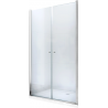 Mexen Texas porte de douche battante 90 cm, transparent, chrome - 880-090-000-01-00