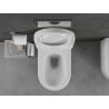 Mexen Sofia toilet bowl with hard soft-close seat, white gloss - 30798000