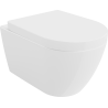 Mexen Rico Toilet bowl with slow-closing hard seat, glossy white - 30478000