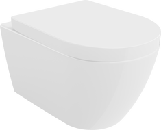 Mexen Rico miska wc Rimless z deską wolnoopadającą twarda, biała połysk - 30478000