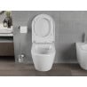 Mexen Rico rimless WC-skål med hårt, långsamt stängande lock, vit glans - 30478000