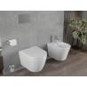 Mexen Rico kõrge läikega valge, aeglaselt sulguva kaanega WC-pott - 30478000