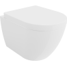 Mexen Lena wc-kom met rimloze bril met softclose, hard, wit glanzend - 30298000