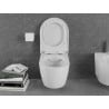 Mexen Lena WC-Schüssel Rimless mit Softclose-Sitz, Hart, Weiß Hochglanz - 30298000