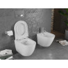 Mexen Lena wc-pot met traagvallende harde zitting, wit glans - 30298000
