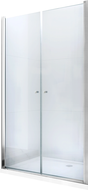 Mexen Texas hinged shower door 100 cm, transparent, chrome - 880-100-000-01-00
