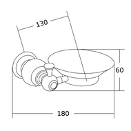 Mexen Estela μινιατούρα, μαύρη - 7011539-70
