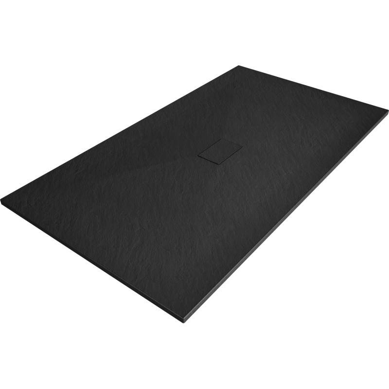 Mexen Hugo rechteckige Duschwanne SMC 160 x 100 cm, schwarz - 42701016