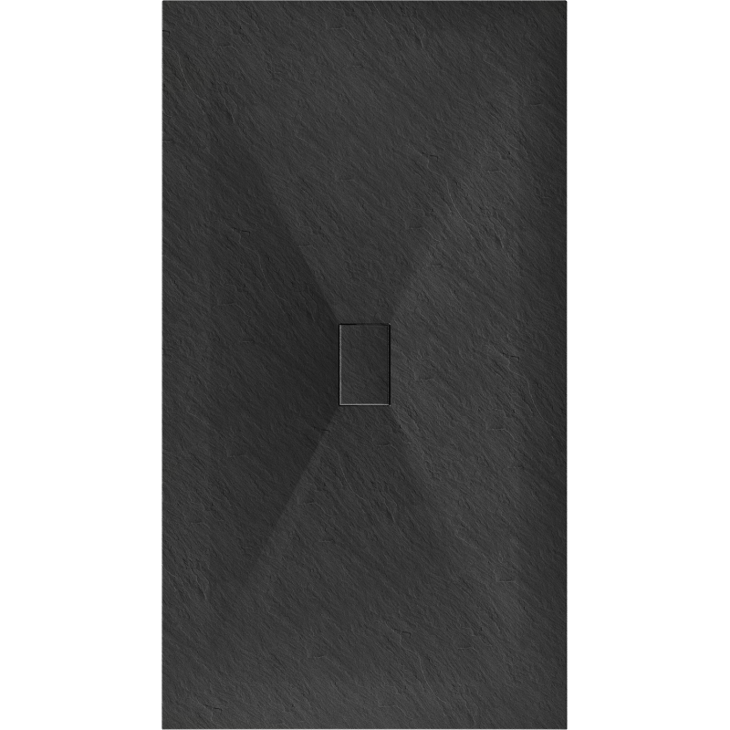Mexen Hugo receveur de douche rectangulaire SMC 160 x 100 cm, noir - 42701016