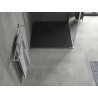 Mexen Hugo Quadratische Duschtasse SMC 100 x 100 cm, schwarz - 42701010