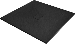 Mexen Hugo τετράγωνος ντουζιέρα SMC 100 x 100 cm, μαύρη - 42701010