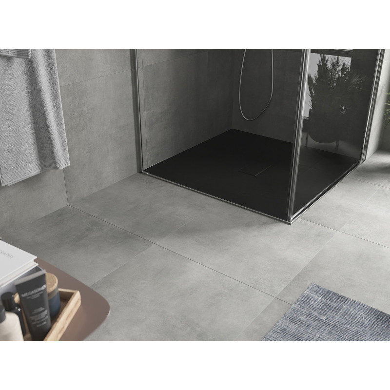 Mexen Hugo Quadratische Duschtasse SMC 100 x 100 cm, schwarz - 42701010