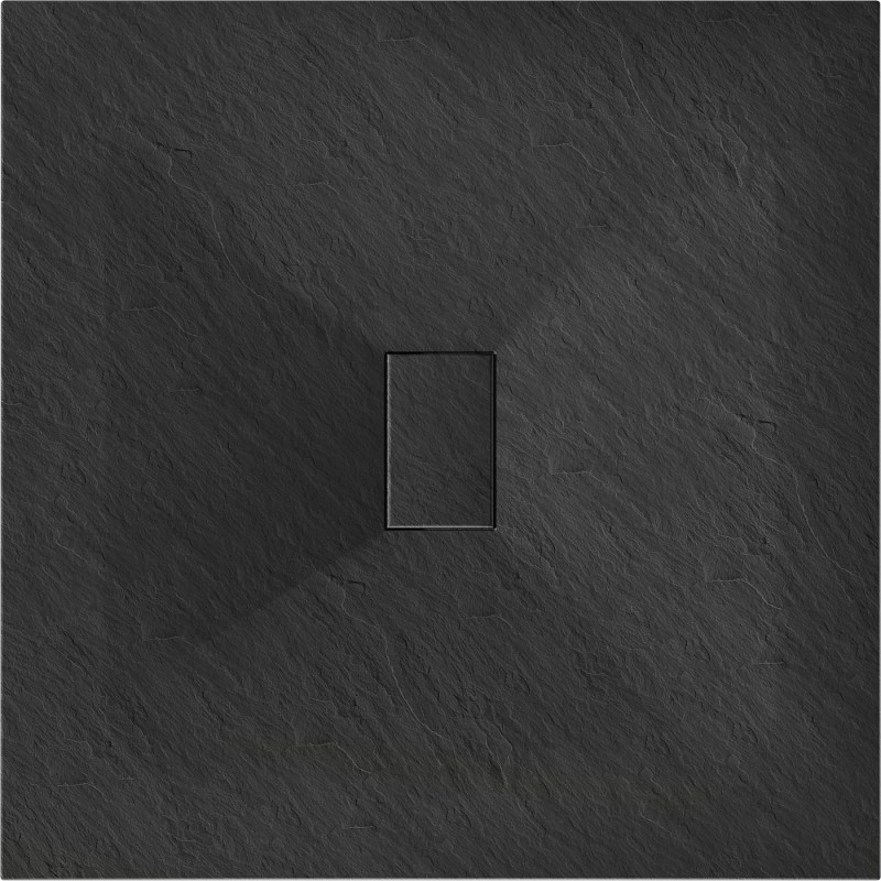 Mexen Hugo ruut dušialus SMC 100 x 100 cm, must - 42701010