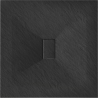 Mexen Hugo piatto doccia quadrato SMC 100 x 100 cm, nero - 42701010