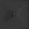 Mexen Hugo plato de ducha cuadrado SMC 100 x 100 cm, negro - 42701010