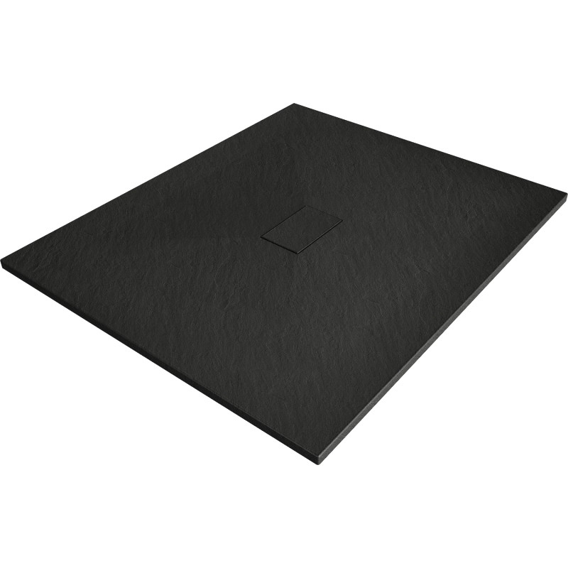 Mexen Hugo ristkülikukujuline SMC dušialus 140 x 100 cm, must - 42701014