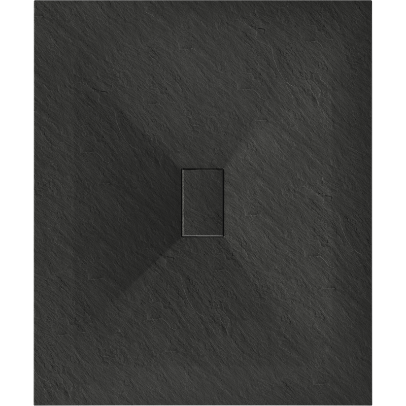 Mexen Hugo brodzik prostokątny SMC 130 x 100 cm, czarny - 42701013