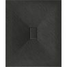 Mexen Hugo rechteckige SMC-Duschwanne 120 x 100 cm, schwarz - 42701012