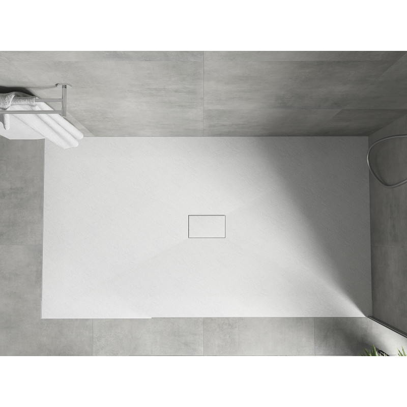 Mexen Hugo rechteckige SMC-Duschwanne 160 x 100 cm, weiß - 42101016