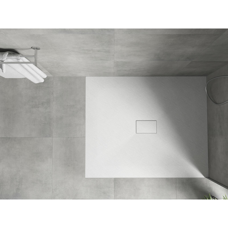 Mexen Hugo receveur rectangulaire SMC 130 x 100 cm, blanc - 42101013