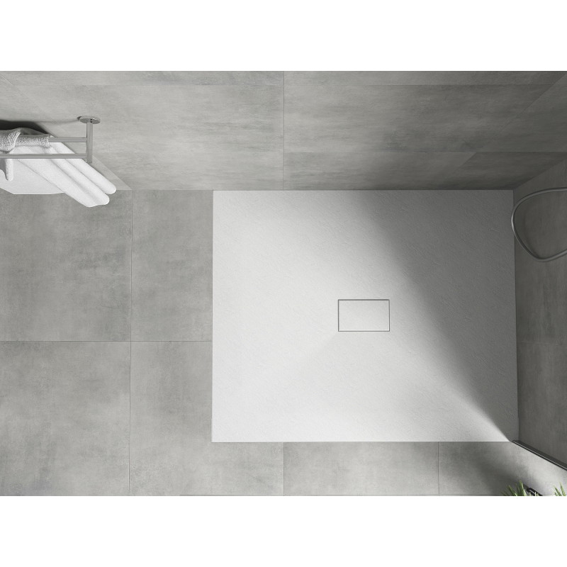 Mexen Hugo rectangular SMC shower tray 120 x 100 cm, white - 42101012