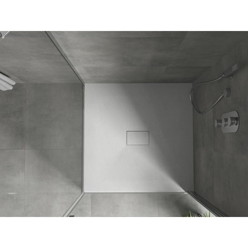 Mexen Hugo brodzik kwadratowy SMC 100 x 100 cm, biały - 42101010
