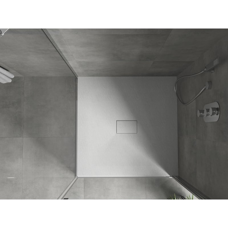Mexen Hugo square SMC shower tray 100 x 100 cm, white - 42101010