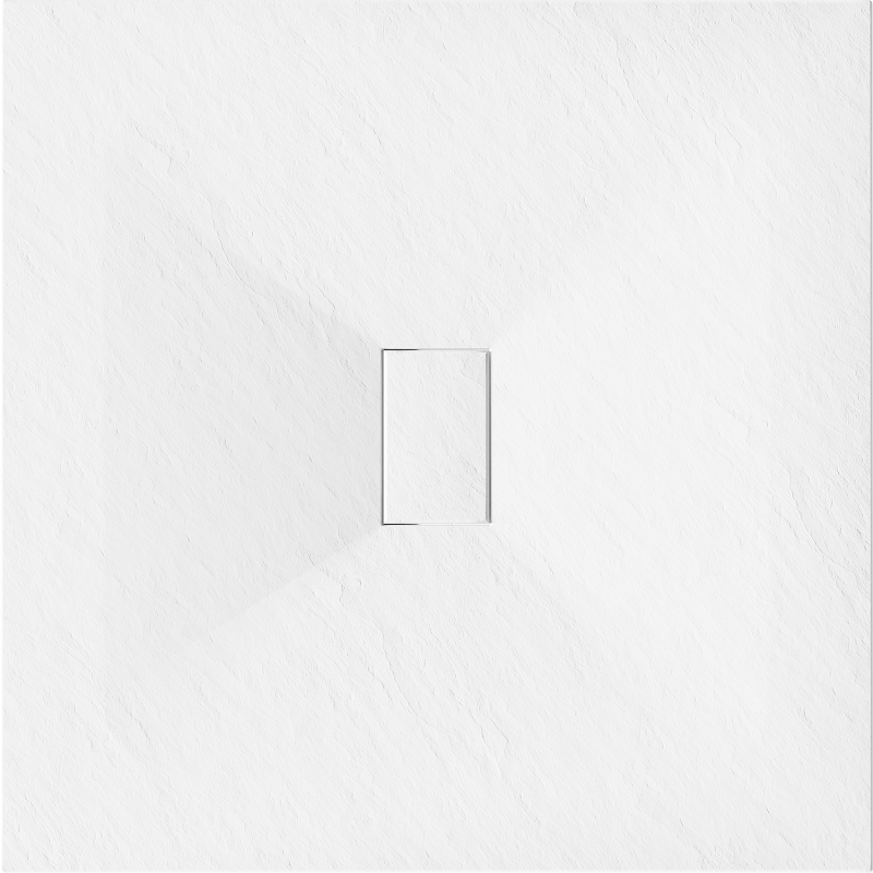 Mexen Hugo τετράγωνος ντους SMC 100 x 100 cm, λευκός - 42101010
